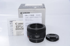 【外観特上級】Canon 単焦点レンズ EF50mm F1.8 STM フルサイズ対応 EF5018STM