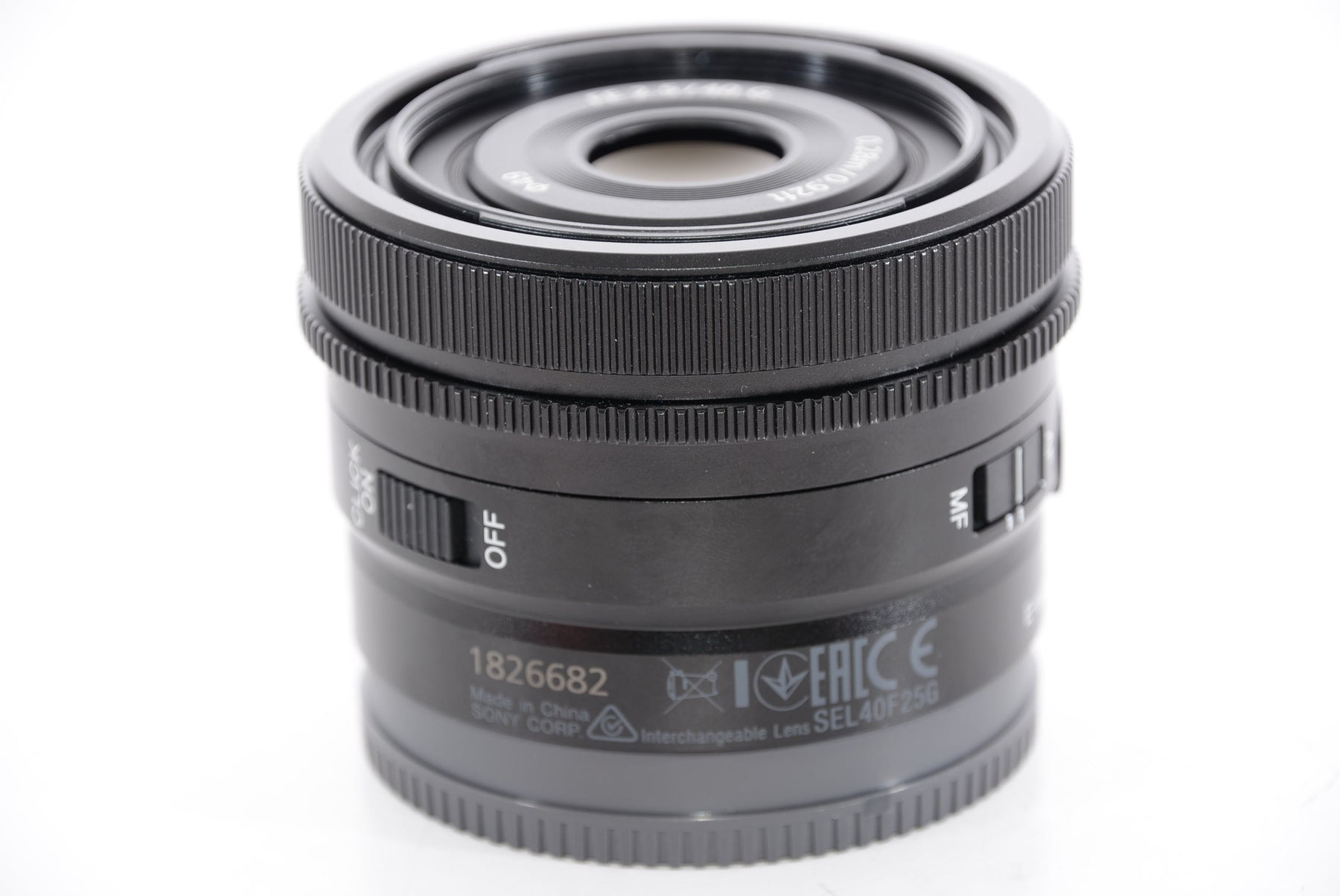 【外観特上級】ソニー フルサイズ対応単焦点レンズ SEL40F25G FE 40mm F2.5 G