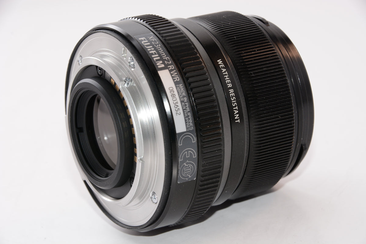 【外観特上級】FUJIFILM 単焦点広角レンズ XF23mmF2 R WR B ブラック