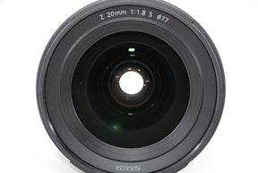 【ほぼ新品】Nikon 単焦点レンズ NIKKOR Z 20mm f/1.8 S Zマウント フルサイズ対応 Sライン NZ20 1.8