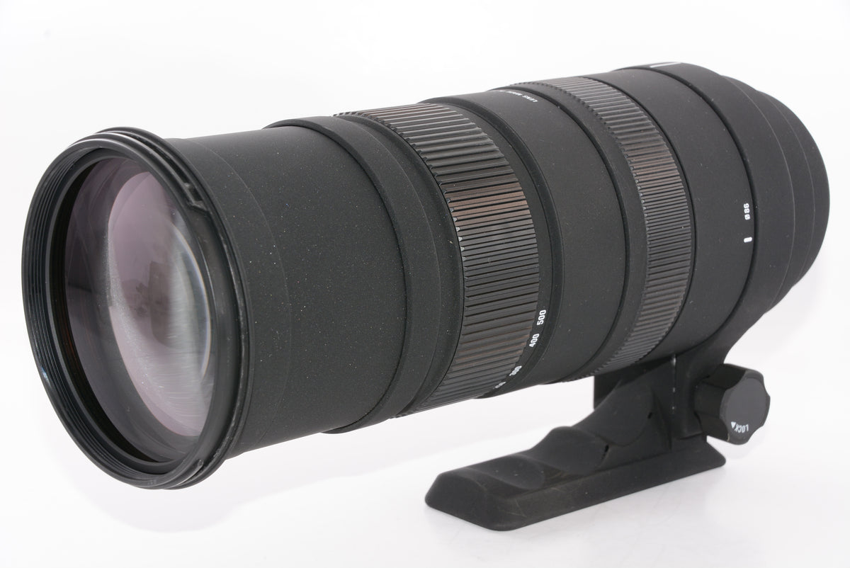 【外観特上級】SIGMA 超望遠ズームレンズ APO 150-500mm F5-6.3 DG OS HSM キヤノン用 フルサイズ対応 737542