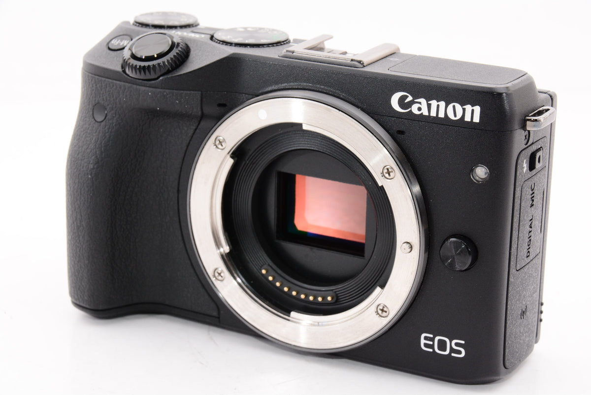 【外観特上級】Canon ミラーレス一眼カメラ EOS M3 ボディ(ブラック) EOSM3BK-BODY