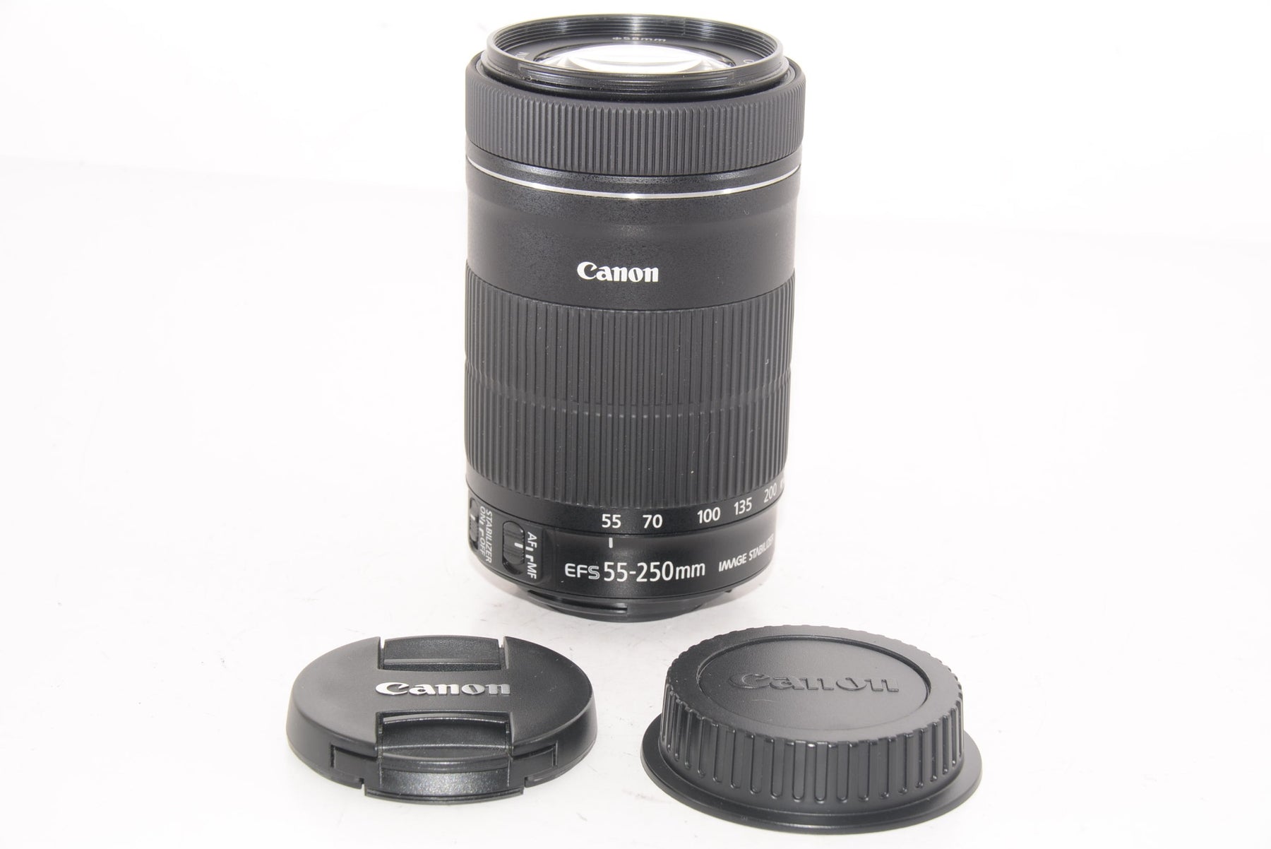 【外観特上級】Canon 望遠ズームレンズ EF-S55-250mm F4-5.6 IS STM