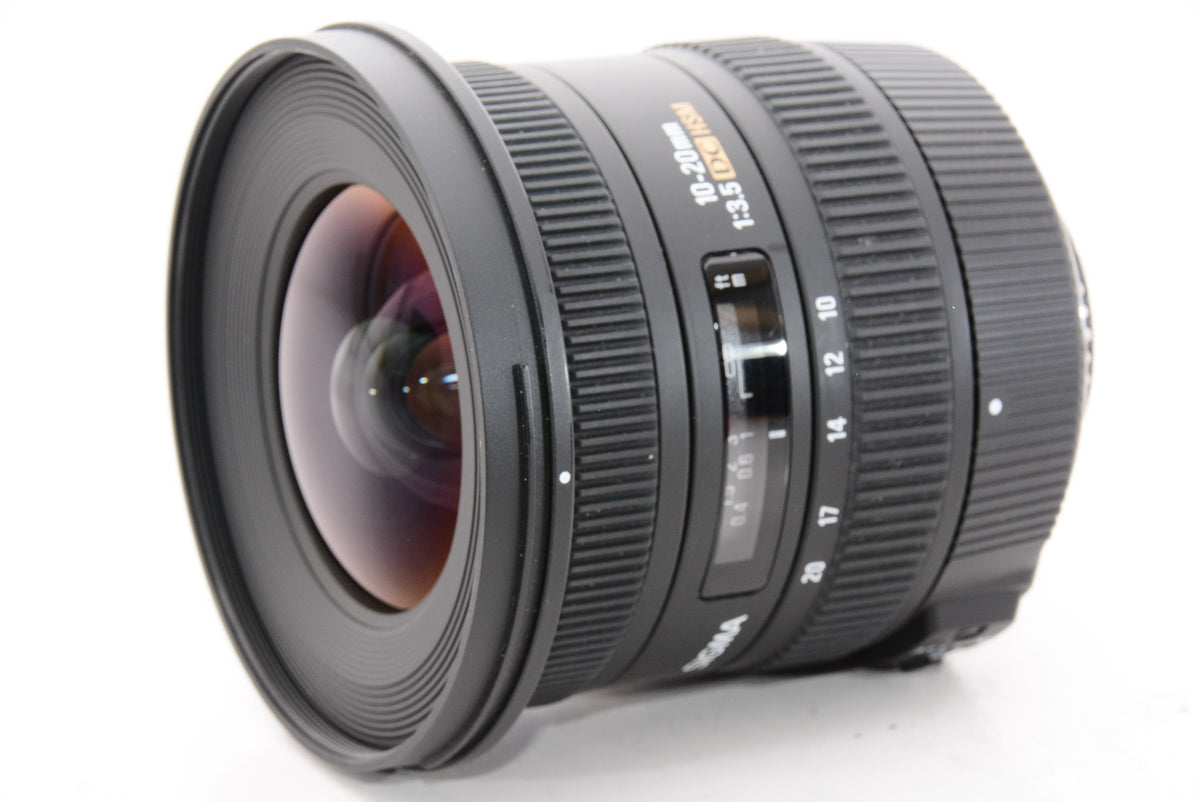 【外観特上級】SIGMA 超広角ズームレンズ 10-20mm F3.5 EX DC HSM ニコン用 APS-C専用 202552