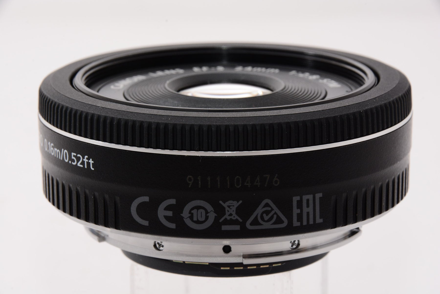 【外観特上級】Canon 単焦点広角レンズ EF-S24mm F2.8 STM APS-C対応 EF-S2428STM