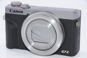 【外観特上級】Canon コンパクトデジタルカメラ PowerShot G7 X Mark III シルバー 1.0型センサー/F1.8レンズ/光学4.2倍ズーム PSG7XMARKIIISL