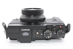 【外観特上級】FUJIFILM プレミアムコンパクトデジタルカメラ X30 ブラック FX-X30B