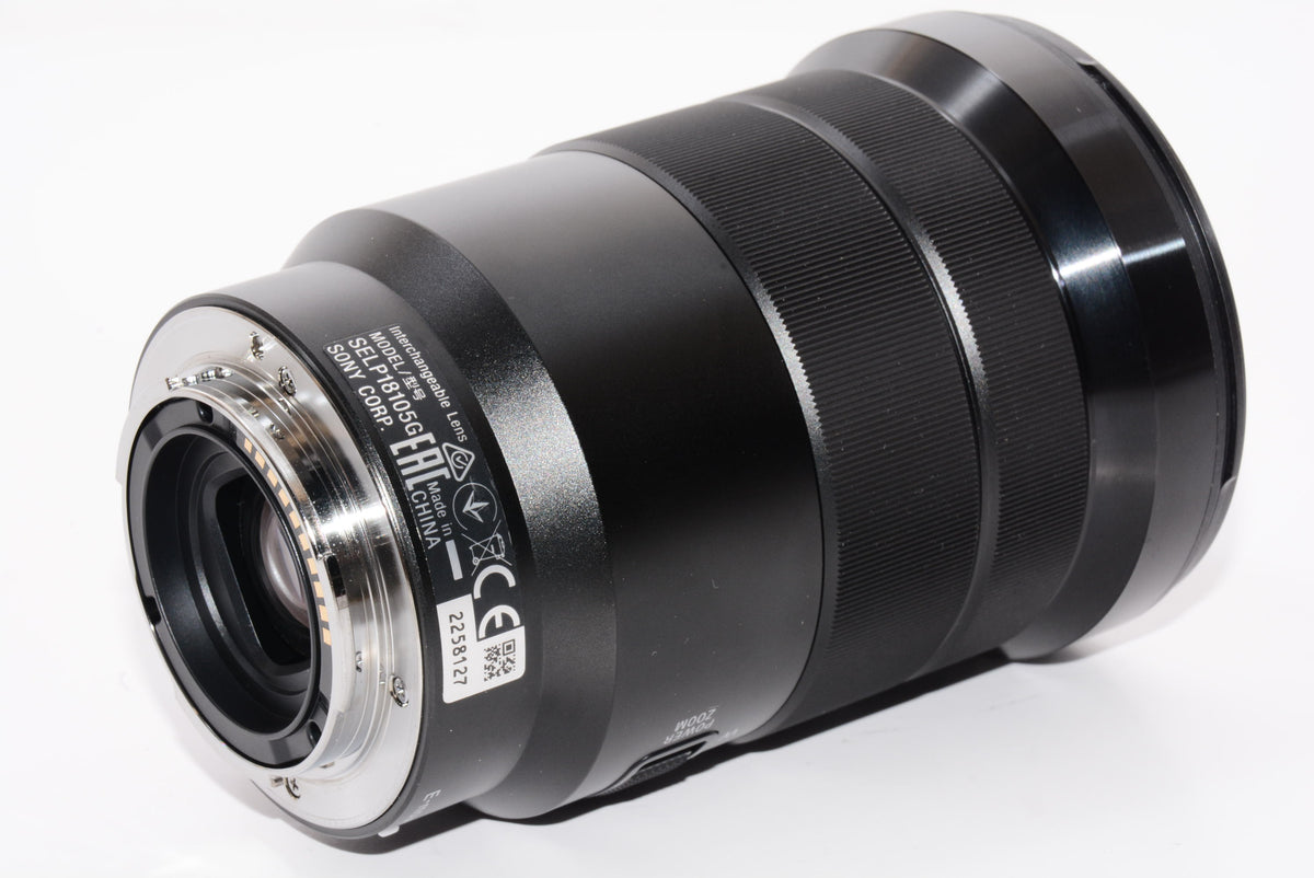 【外観特上級】SONY E PZ 18-105mm F4 G OSS※Eマウント用レンズ(APS-Cサイズ用) SELP18105G