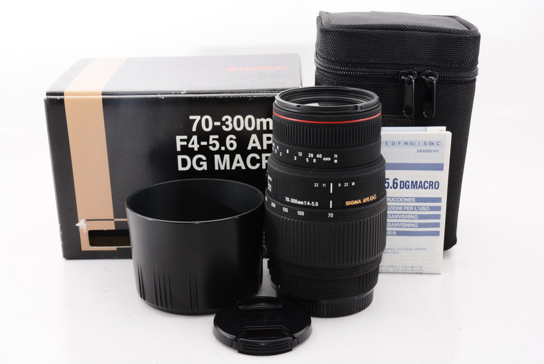 【外観特上級】SIGMA 望遠ズームレンズ APO 70-300mm F4-5.6 DG MACRO キヤノン用 フルサイズ対応 508272