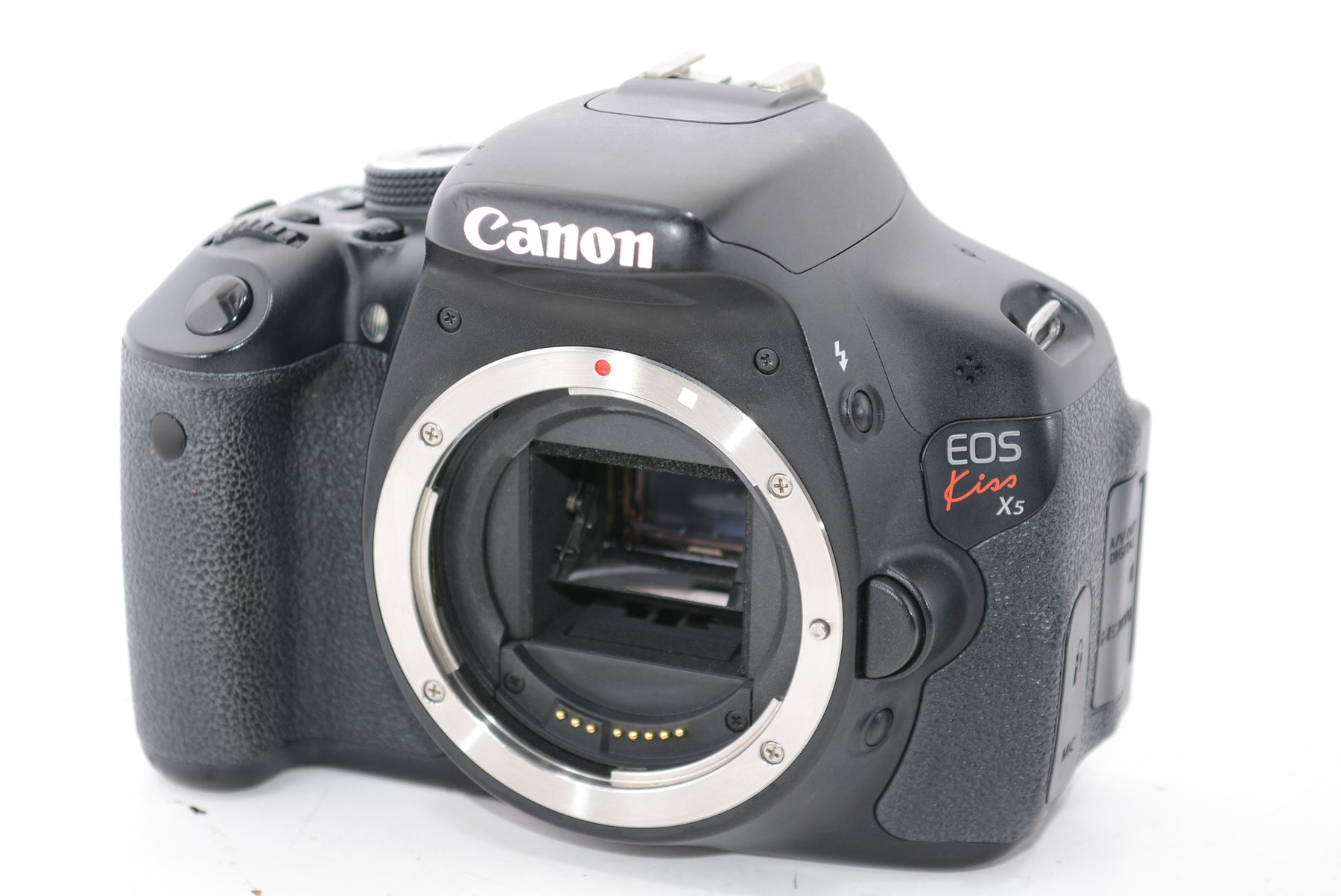 【外観並級】Canon デジタル一眼レフカメラ EOS Kiss X5 レンズキット EF-S18-55mm F3.5-5.6 IS II付属 KISSX5-1855IS2LK