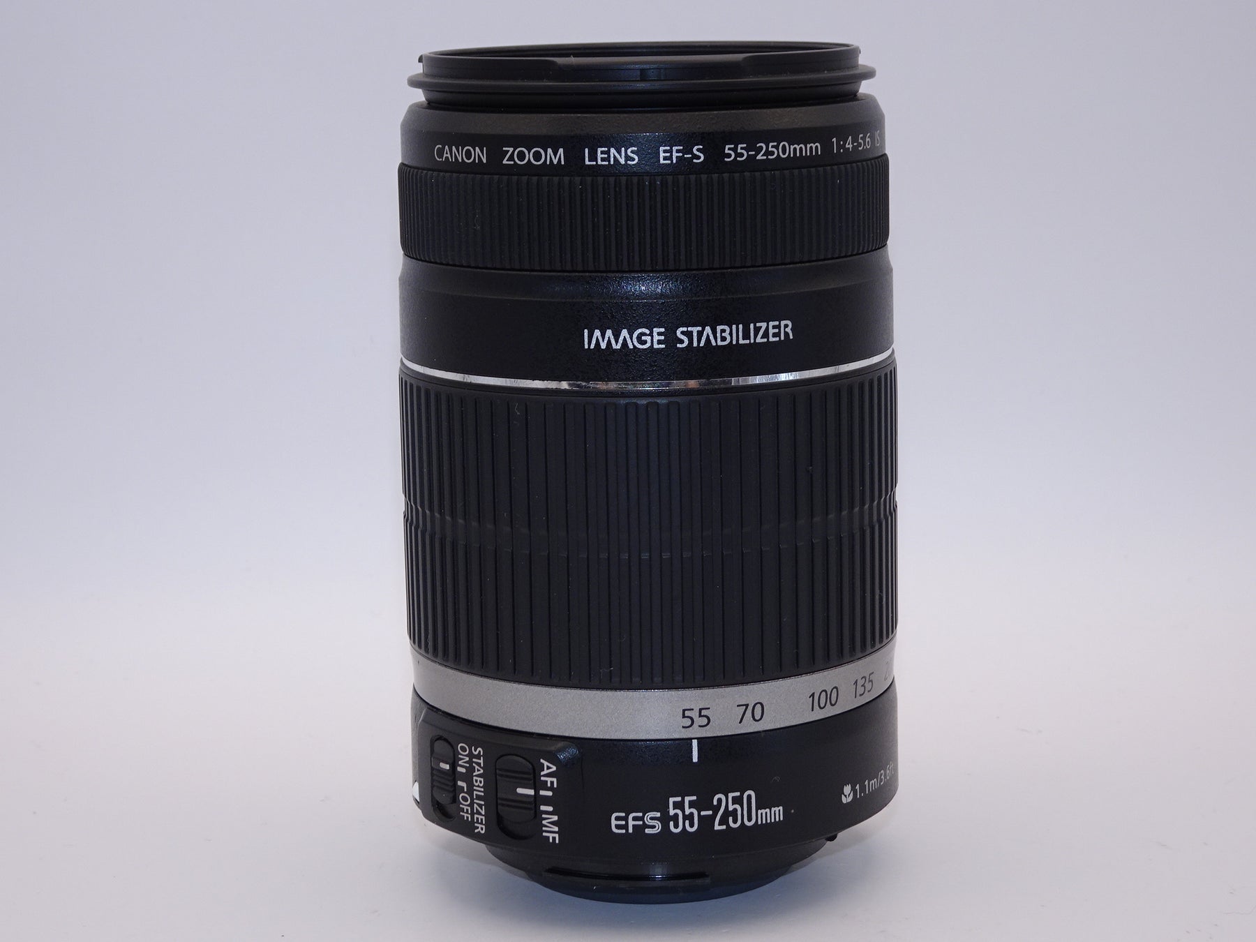 【外観並級】Canon 望遠レンズ EF-S55-250mm F4-5.6 IS APS-C対応