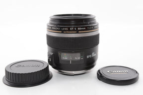 【外観特上級】Canon 単焦点マクロレンズ EF-S60mm F2.8マクロ USM APS-C対応