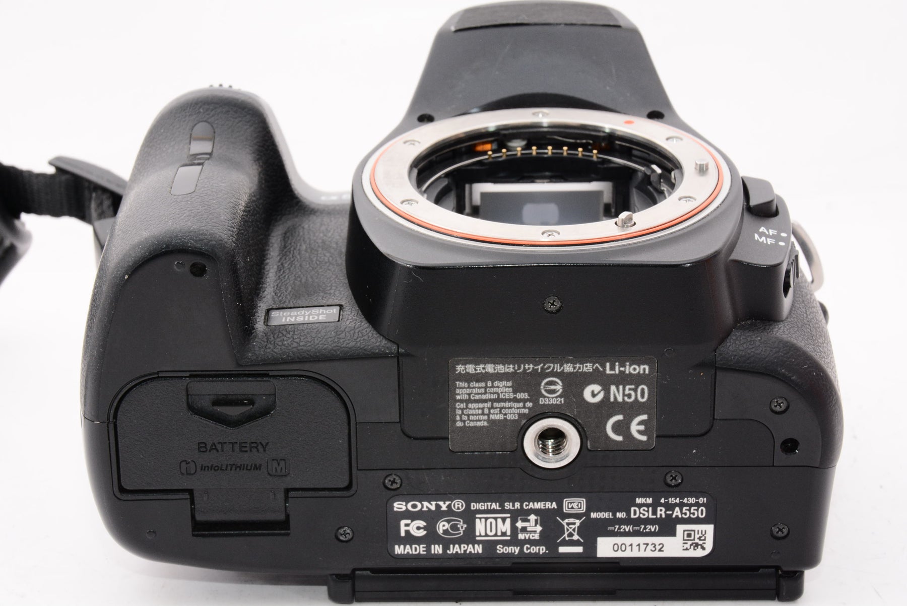 SONY DSLR-A550 α550 ジャンク扱い - デジタルカメラ