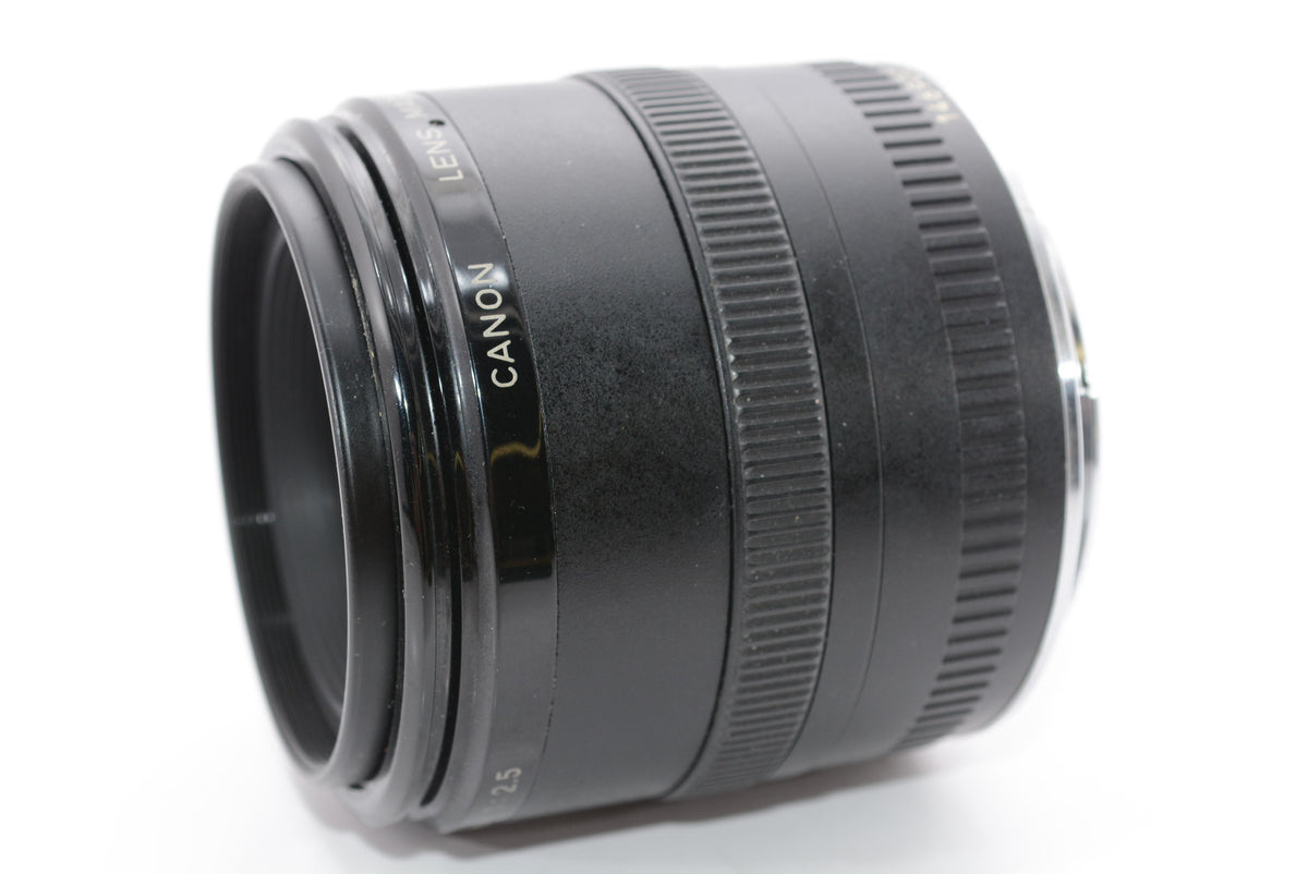 【外観特上級】Canon 単焦点マクロレンズ EF50mm F2.5 コンパクトマクロ フルサイズ対応