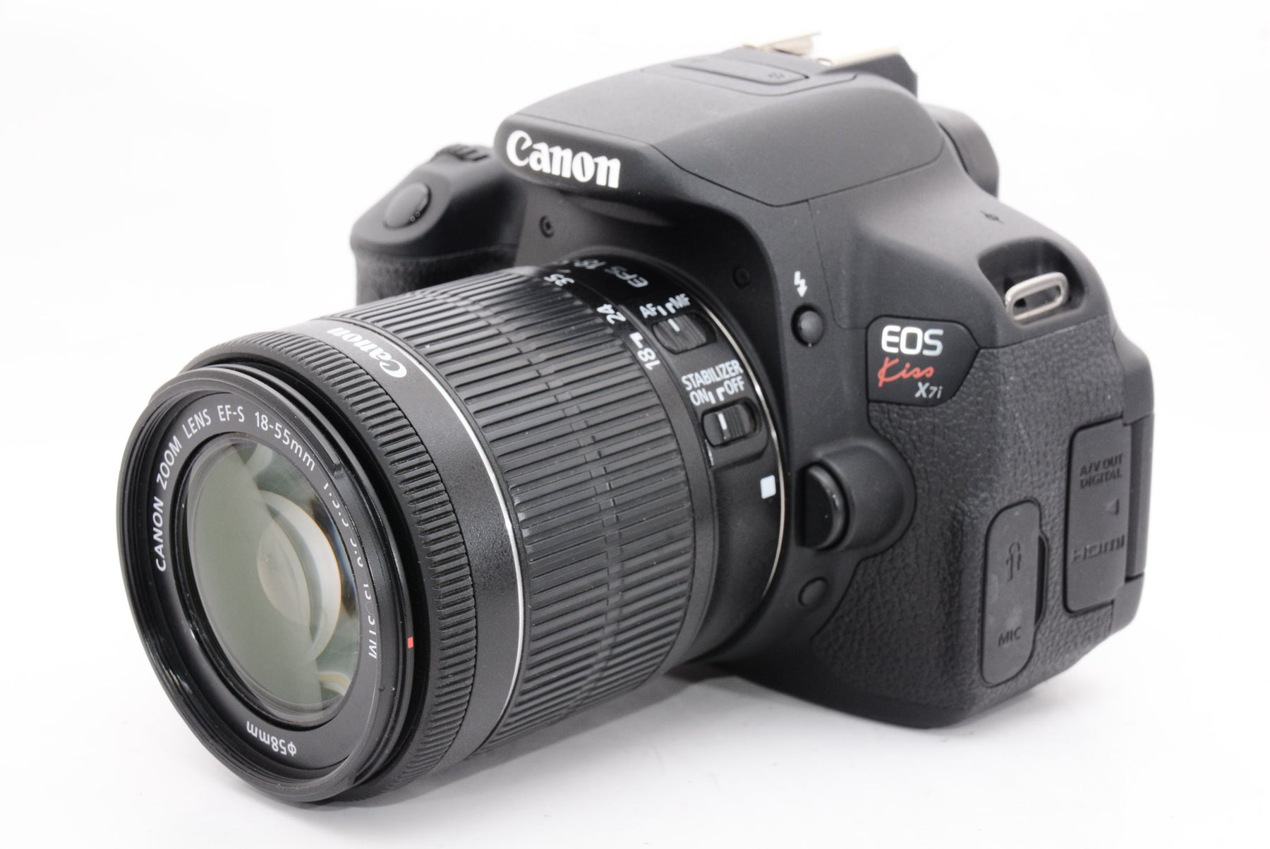 オススメ】Canon デジタル一眼レフカメラ EOS Kiss X7i レンズキット ...