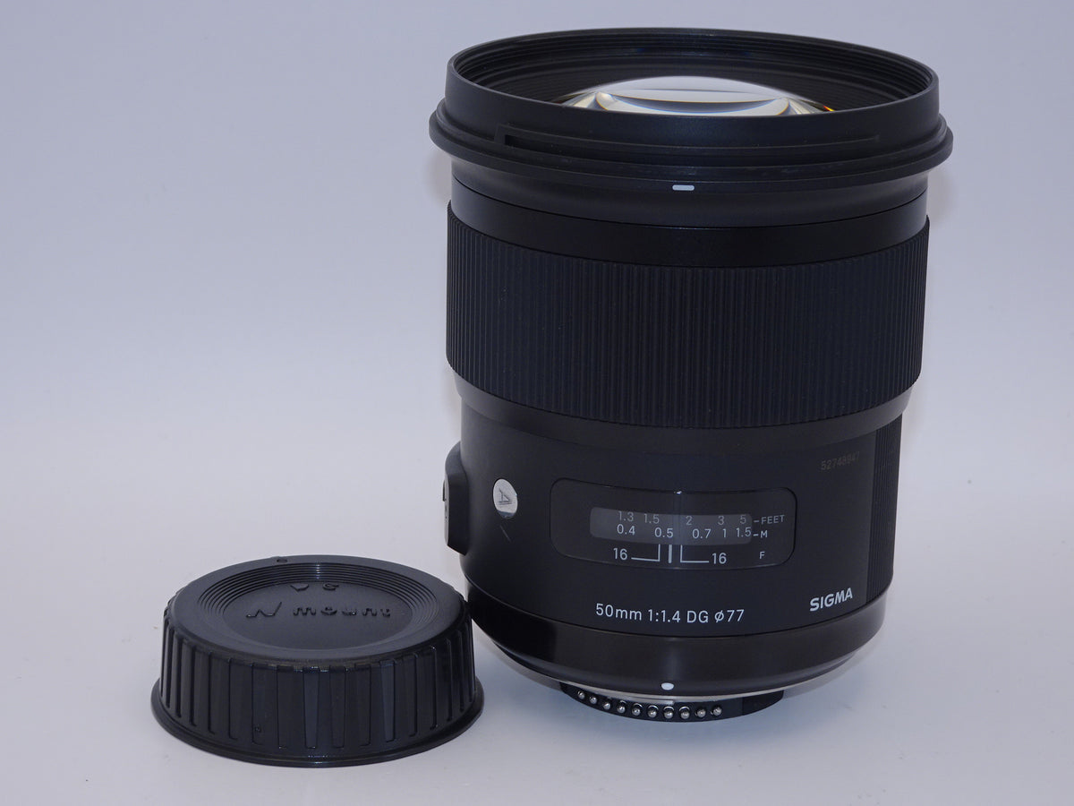 【外観特上級】SIGMA Art 50mm F1.4 DG HSM ニコン用