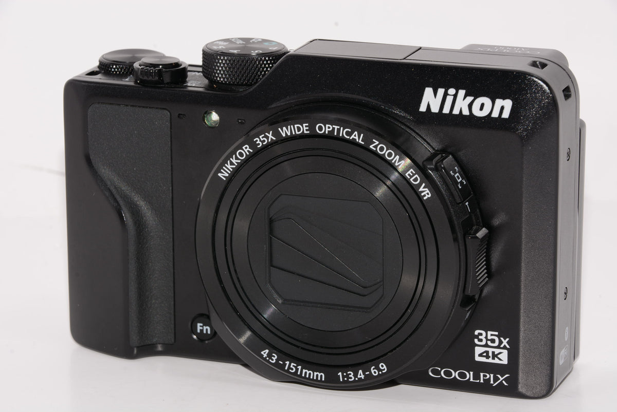 【外観特上級】Nikon デジタルカメラ COOLPIX A1000 BK 光学35倍 ISO6400 アイセンサー付EVF クールピクス ブラック A1000BK