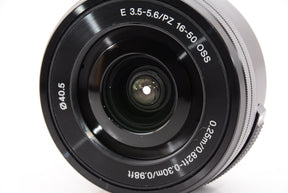 【外観特上級】ソニー SONY 標準ズームレンズ E PZ 16-50mm F3.5-5.6 OSS ソニー Eマウント用 APS-C専用 SELP1650