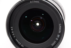 【外観特上級】Canon EF-S 10-22mm f/3.5-4.5 USM Lens