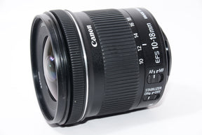 【外観特上級】Canon 超広角ズームレンズ EF-S10-18mm F4.5-5.6 IS STM APS-C対応 EF-S10-18ISSTM