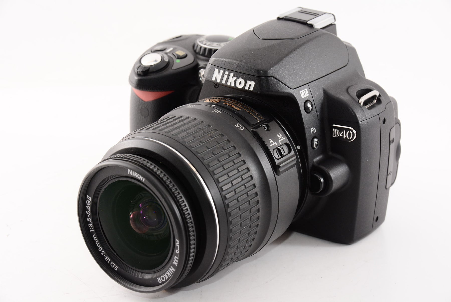 カメラ初心者スマホ転送Nikon ニコン 一眼レフ D40  標準レンズセット#1373