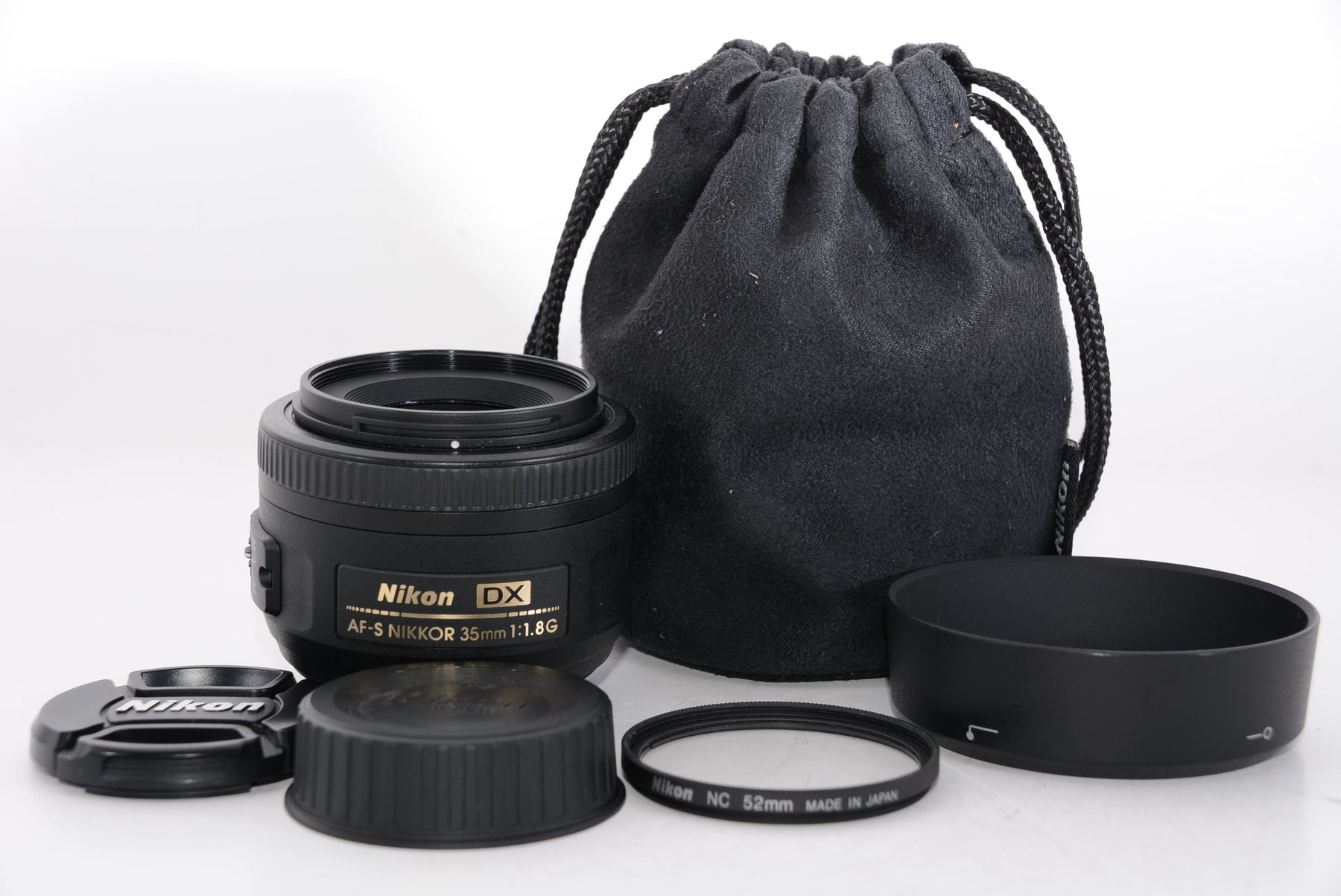 【外観特上級】Nikon 単焦点レンズ AF-S DX NIKKOR 35mm f/1.8G ニコンDXフォーマット専用