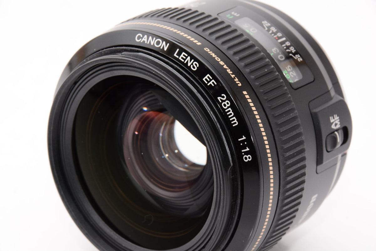 【外観特上級】Canon 単焦点レンズ EF28mm F1.8 USM フルサイズ対応