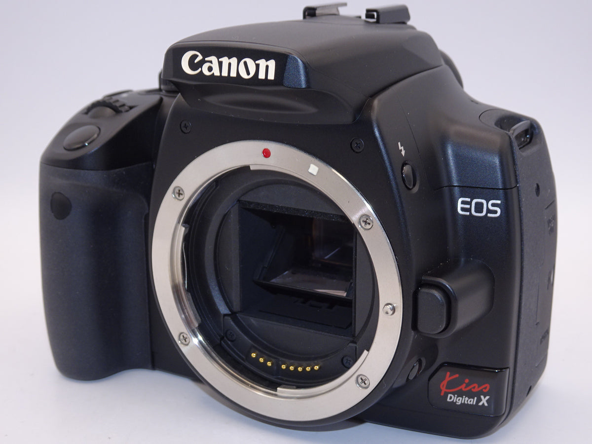 【外観特上級】Canon デジタル一眼レフカメラ EOS Kiss デジタル X ボディ ブラック