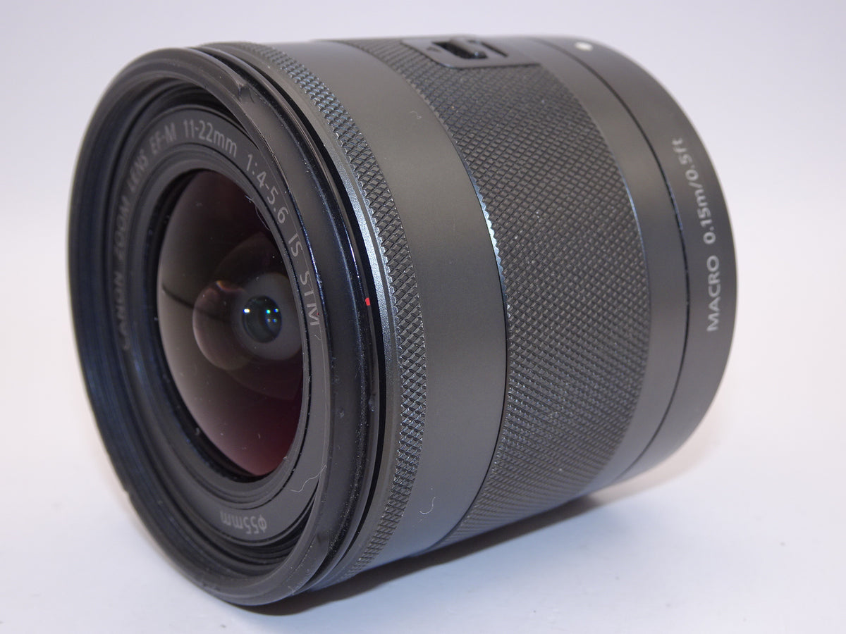 【外観特上級】Canon 超広角ズームレンズ EF-M11-22mm F4-5.6IS STM