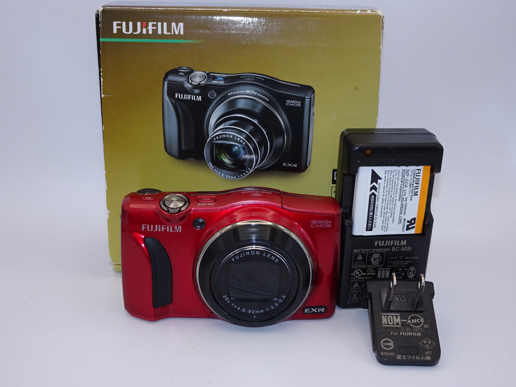 【外観特上級】FUJIFILM  FinePix F800EXR レッド