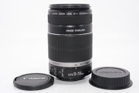 【外観特上級】Canon 望遠レンズ EF-S55-250mm F4-5.6 IS APS-C対応