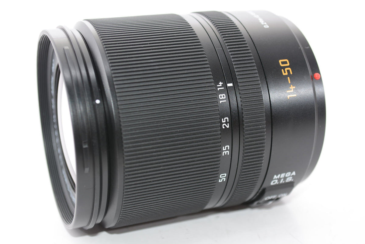 【外観特上級】パナソニック 標準ズームレンズ フォーサーズ用 ライカ D VARIO-ELMAR 14-50mm F3.8-5.6 ASPH. MEGA O.I.S. L-RS014050