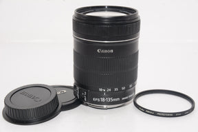 【外観特上級】Canon 標準ズームレンズ EF-S18-135mm F3.5-5.6 IS APS-C対応