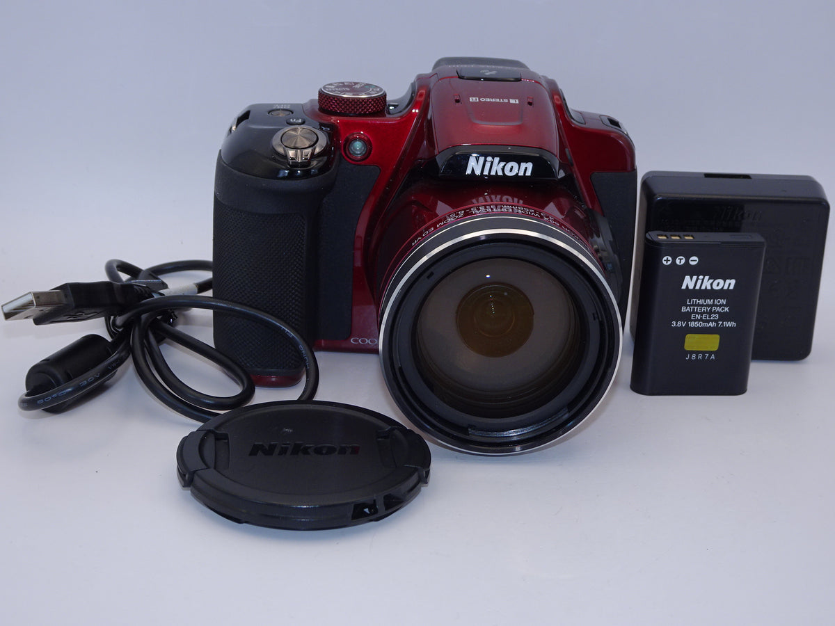 【外観特上級】Nikon デジタルカメラ COOLPIX P610 レッド P610