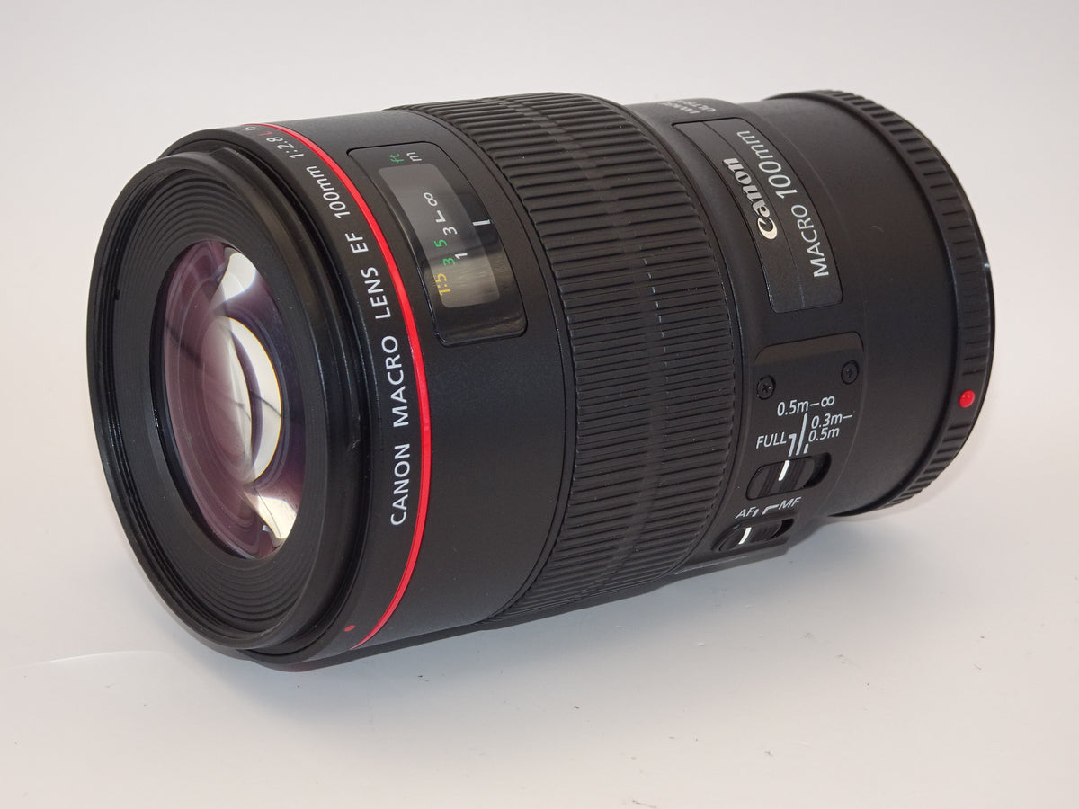 【外観特上級】Canon EF100mm F2.8L マクロ IS USM