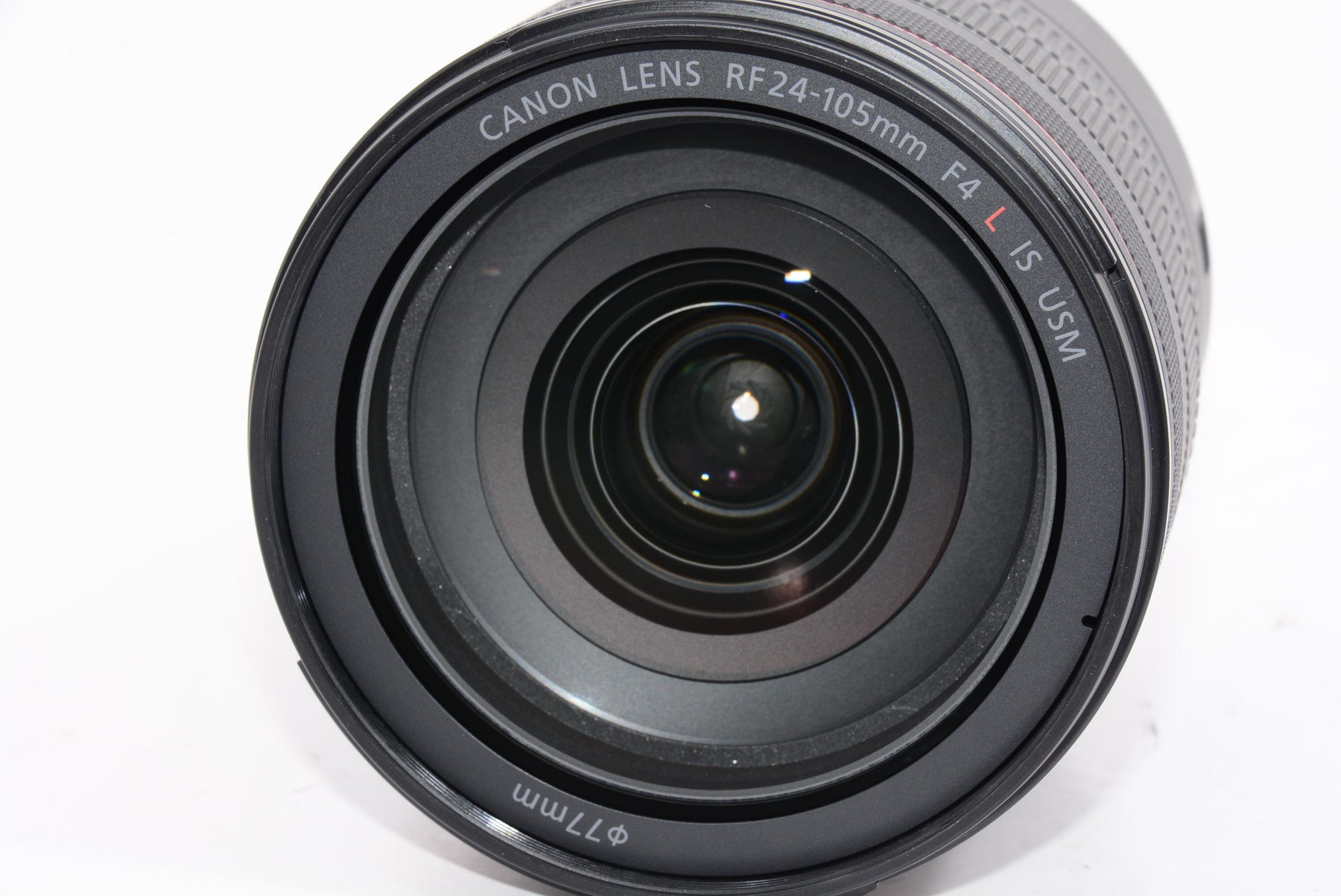 【外観特上級】Canon 中望遠ズームレンズ RF24-105mm F4L IS USM EOSR対応 全長107.3mm ブラック RF24-10540LIS