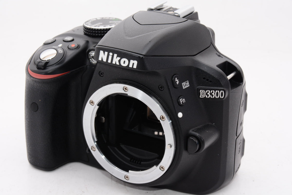 【外観特上級】Nikon デジタル一眼レフカメラ D3300 ダブルズームキット2 ブラック