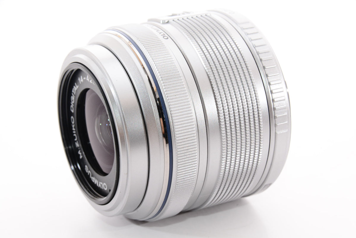 【外観特上級】OLYMPUS M.ZUIKO DIGITAL ED 14-42mm F3.5-5.6-SLV