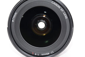 【外観特上級】Canon 広角ズームレンズ EF17-40mm F4L USM フルサイズ対応