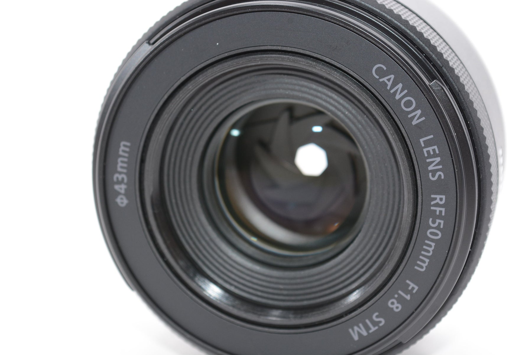 【ほぼ新品】Canon RF50mm F1.8 STM (4514C002)。