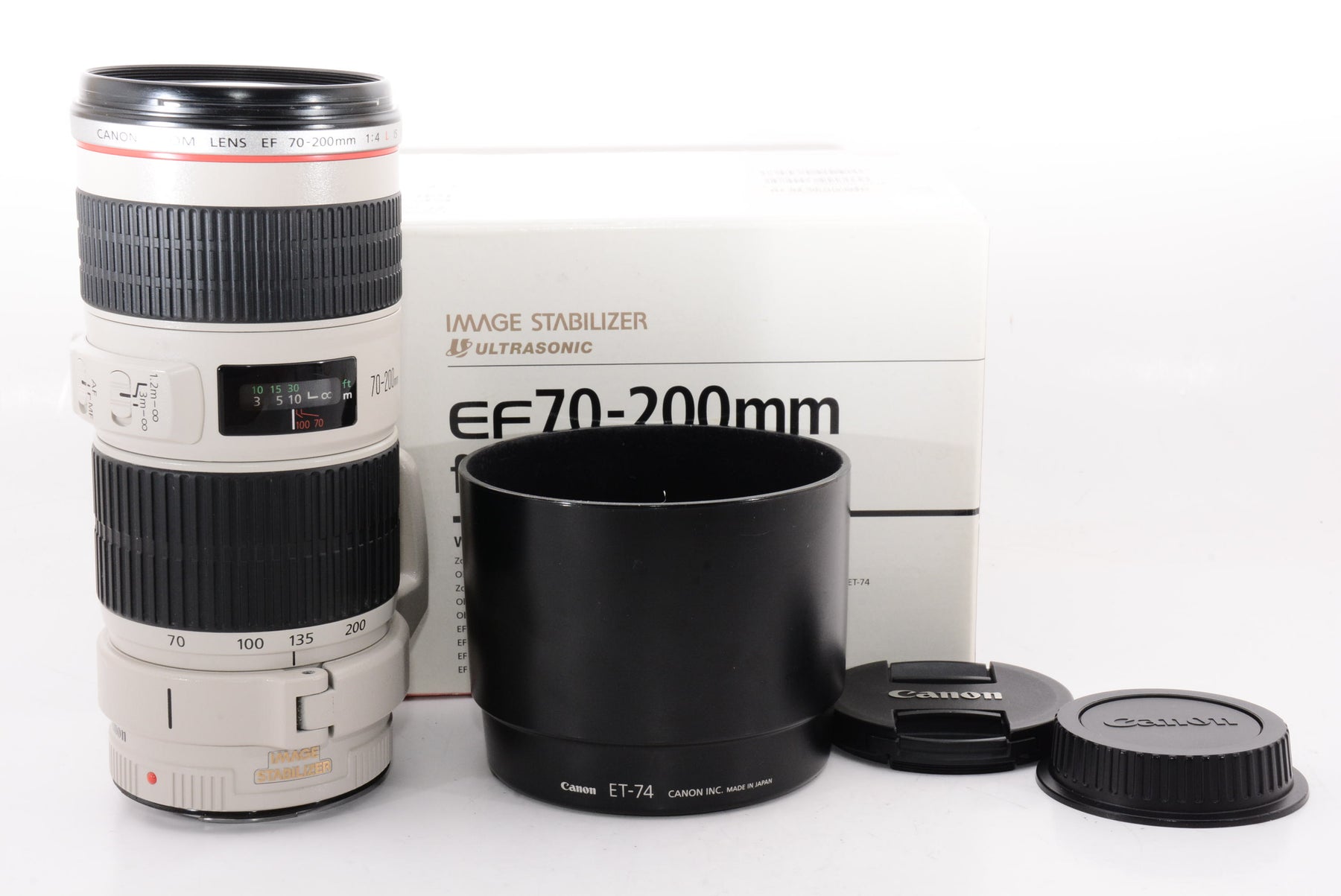 【外観特上級】Canon 望遠ズームレンズ EF70-200mm F4L IS USM フルサイズ対応