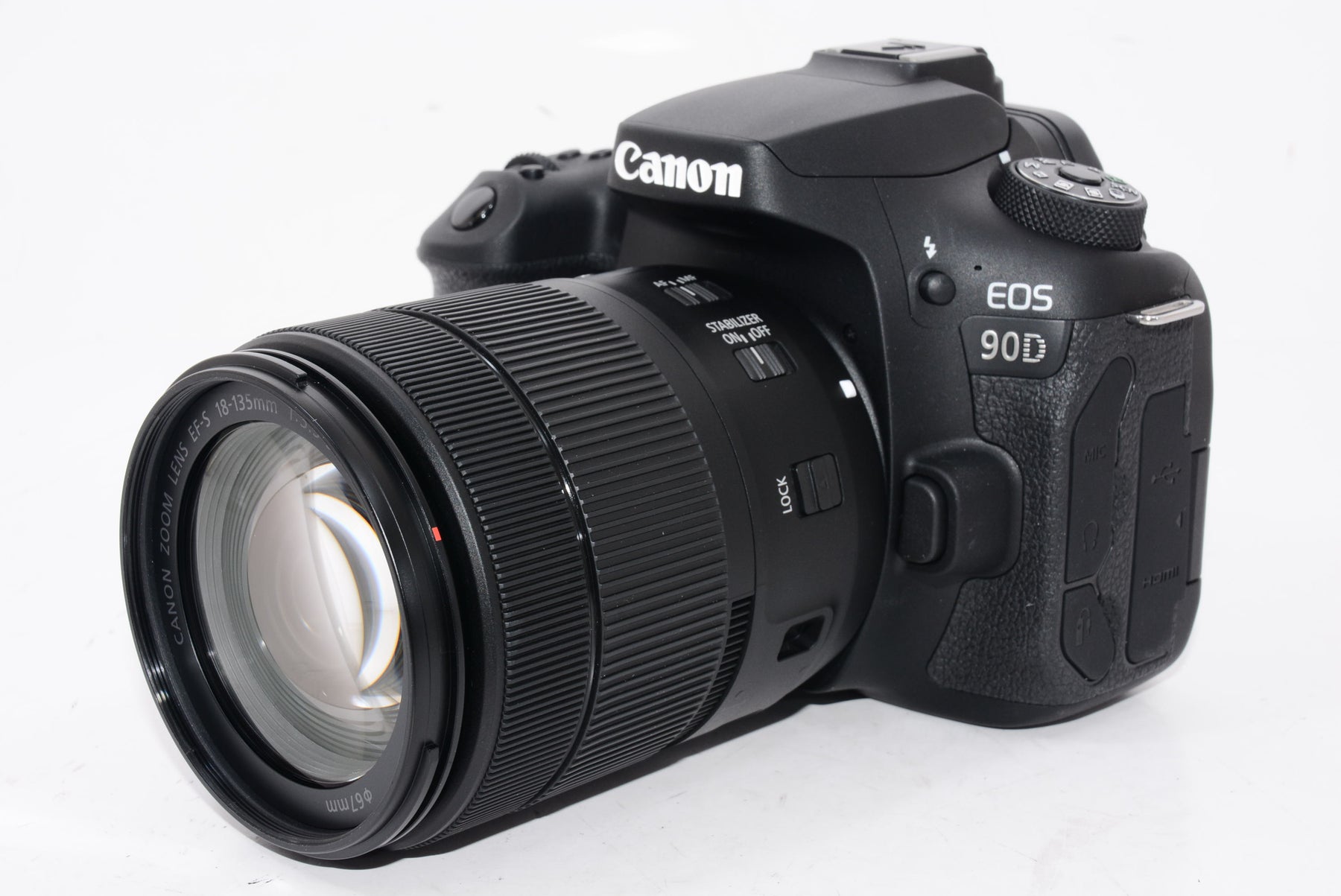 【外観特上級】Canon デジタル一眼レフカメラ EOS 90D EF-S18-135 IS USM レンズキット EOS90D18135ISUSMLK