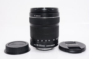 【外観特上級】Canon 標準ズームレンズ EF-S18-135mm F3.5-5.6 IS STM APS-C対応