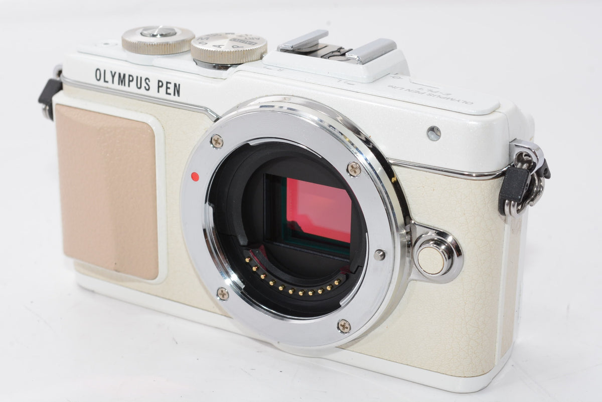 【外観特上級】OLYMPUS PEN E-PL7 14-42mm EZレンズキット ホワイト ミラーレス一眼 E-PL7 EZ LKIT WHT