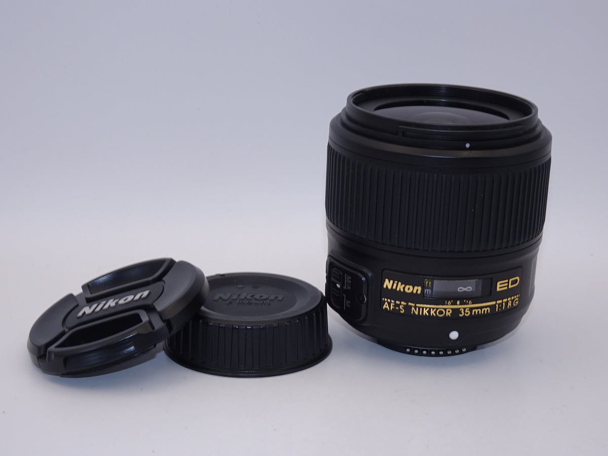 【外観並級】Nikon 単焦点レンズ AF-S NIKKOR 35mm f/1.8G ED フルサイズ対応