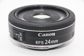 【外観特上級】Canon 単焦点広角レンズ EF-S24mm F2.8 STM APS-C対応 EF-S2428STM