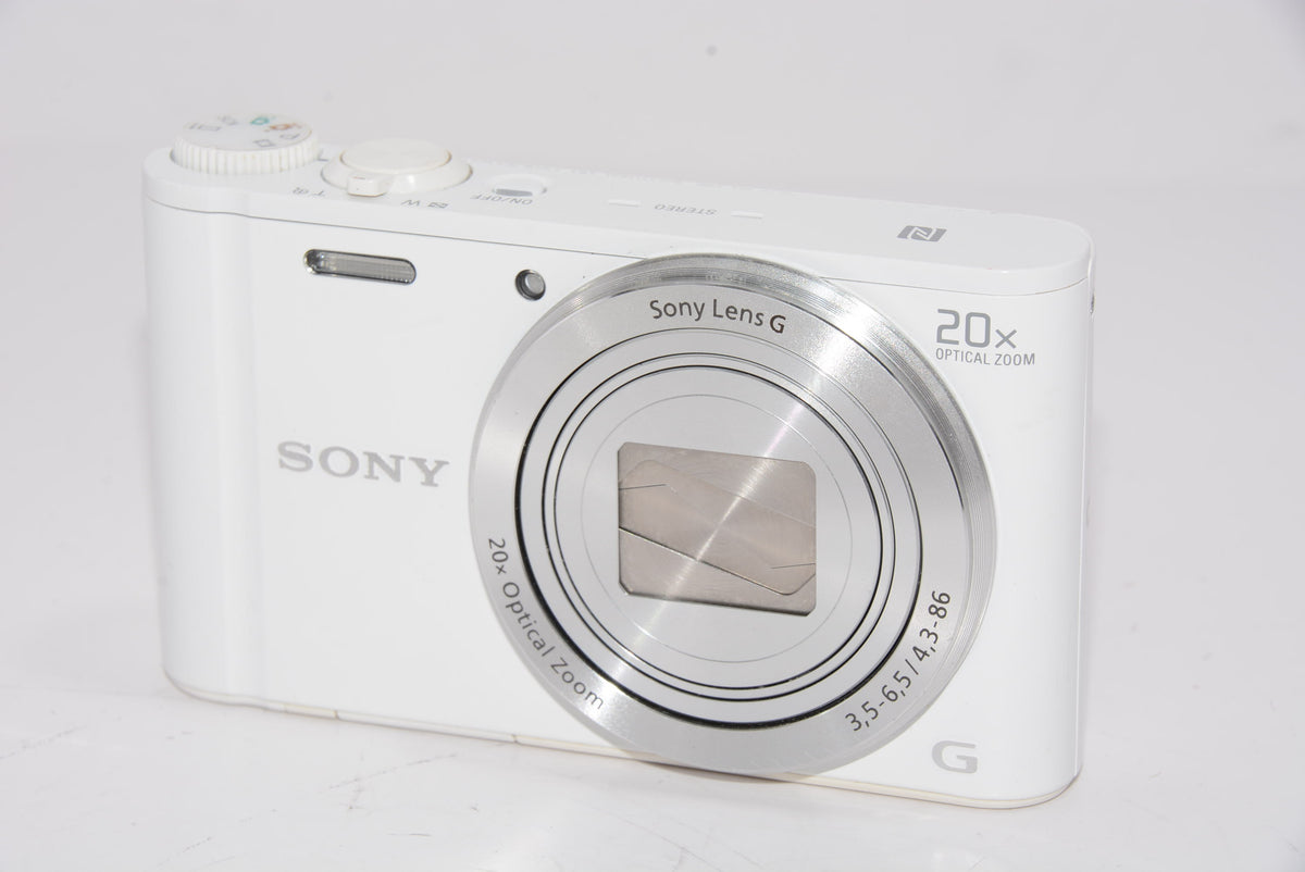 【外観特上級】ソニー SONY デジタルカメラ Cyber-shot WX350 光学20倍 ホワイト DSC-WX350-W