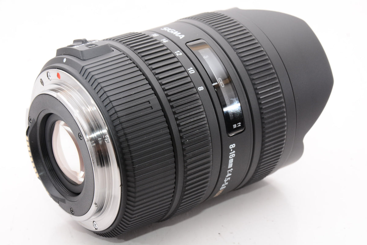 【外観特上級】SIGMA 超広角ズームレンズ 8-16mm F4.5-5.6 DC HSM キヤノン用 APS-C専用 203542