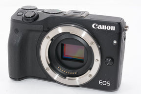 【外観特上級】Canon ミラーレス一眼カメラ EOS M3 ボディ(ブラック) EOSM3BK-BODY