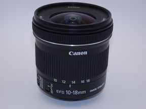 【外観特上級】Canon 超広角ズームレンズ EF-S10-18mm F4.5-5.6 IS STM